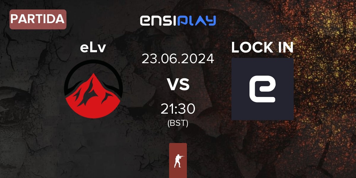 Partida Elevate eLv vs LOCK IN | 23.06