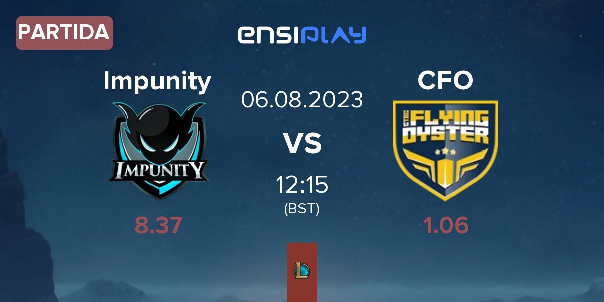 Partida Impunity vs CTBC Flying Oyster CFO | 06.08