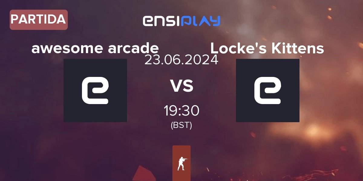 Partida awesome arcade AA vs Locke's Kittens | 23.06