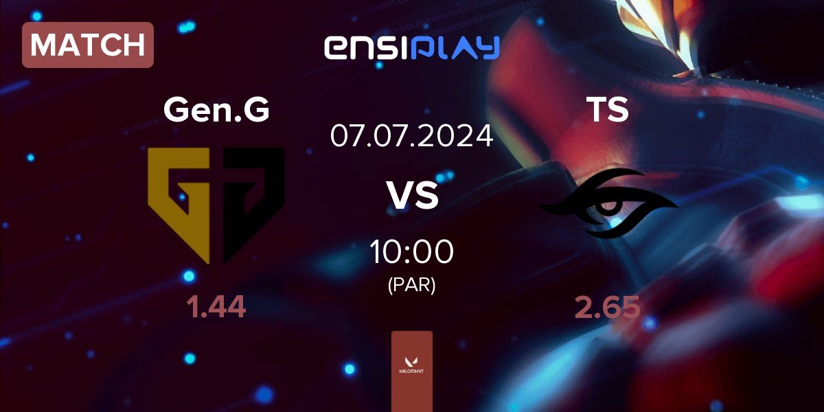 Match Gen.G Esports Gen.G vs Team Secret TS | 07.07