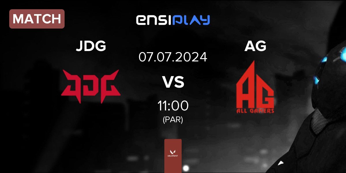 Match JD Gaming JDG vs ALL GAMERS AG | 07.07