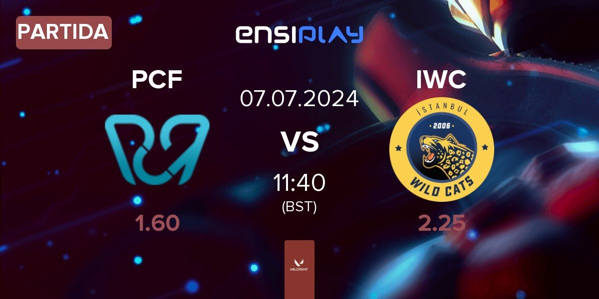 Partida Pcific Esports PCF vs Istanbul Wildcats IWC | 07.07