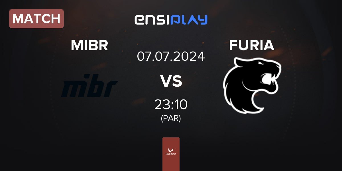 Match Made in Brazil MIBR vs FURIA Esports FURIA | 07.07