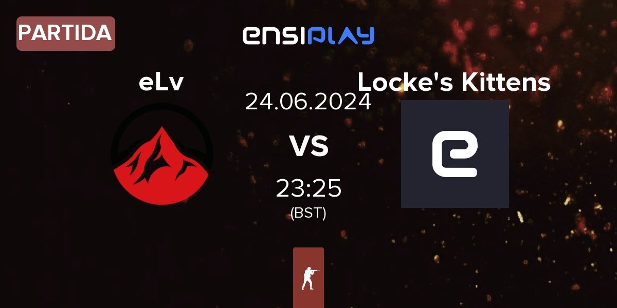 Partida Elevate eLv vs Locke's Kittens | 24.06