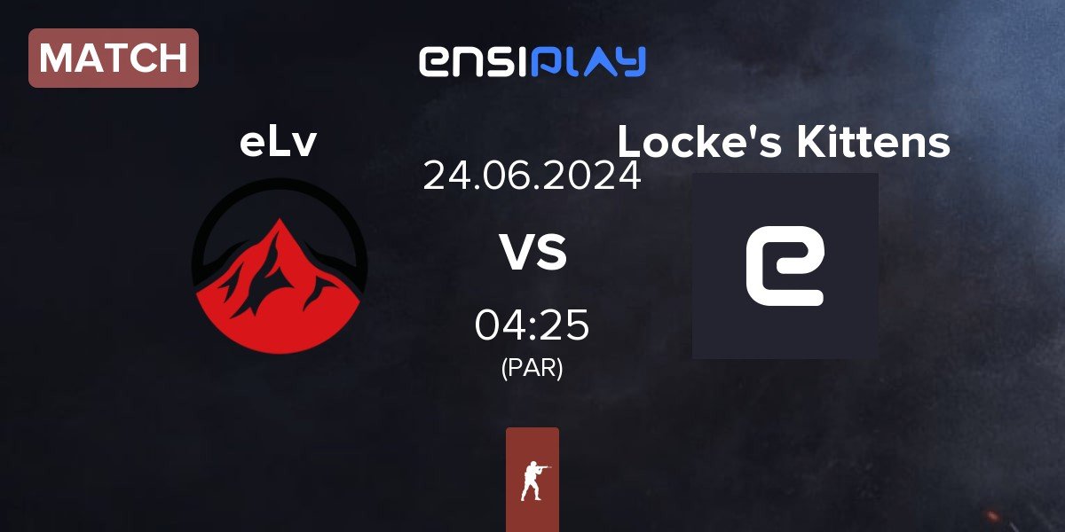 Match Elevate eLv vs Locke's Kittens | 24.06