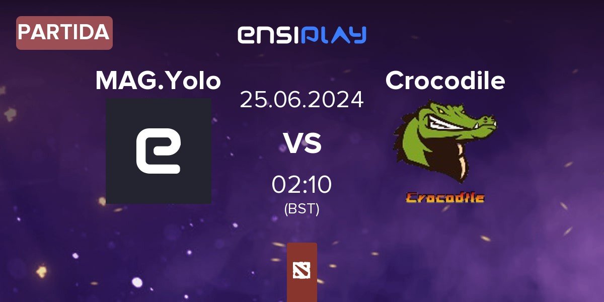 Partida MAG.Yolo vs Crocodile | 25.06