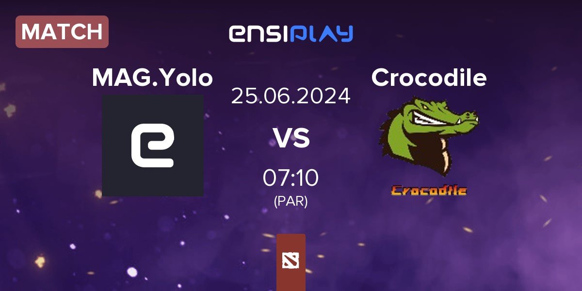 Match MAG.Yolo vs Crocodile | 25.06