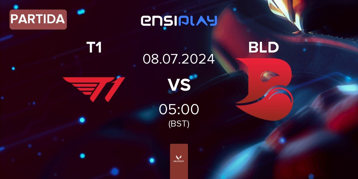 Partida T1 vs Bleed eSports BLD | 08.07