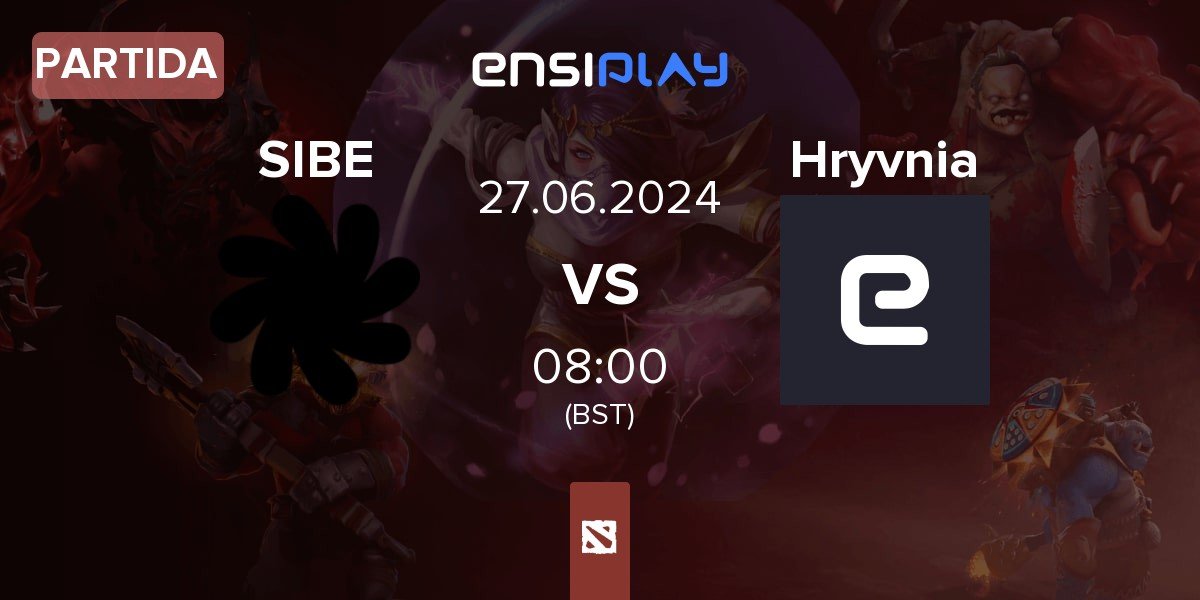 Partida SIBE Team SIBE vs Team Hryvnia Hryvnia | 27.06