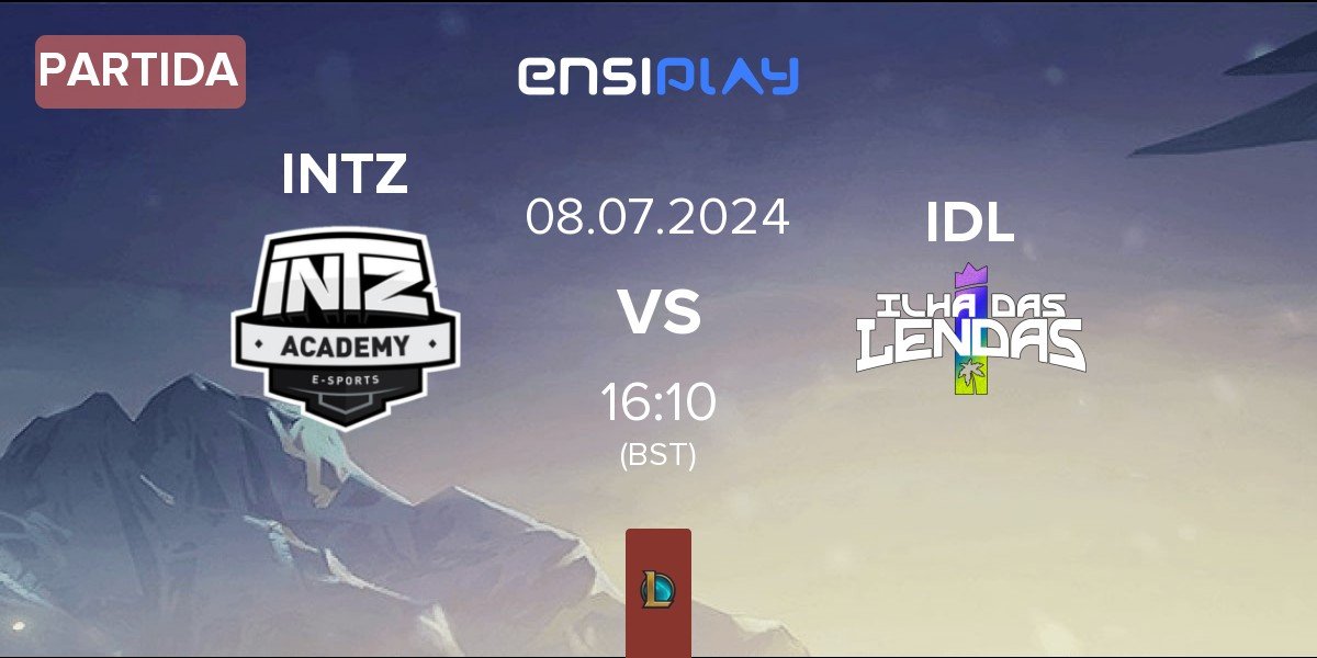 Partida INTZ Academy INTZ vs ⁠Ilha das Lendas IDL | 08.07