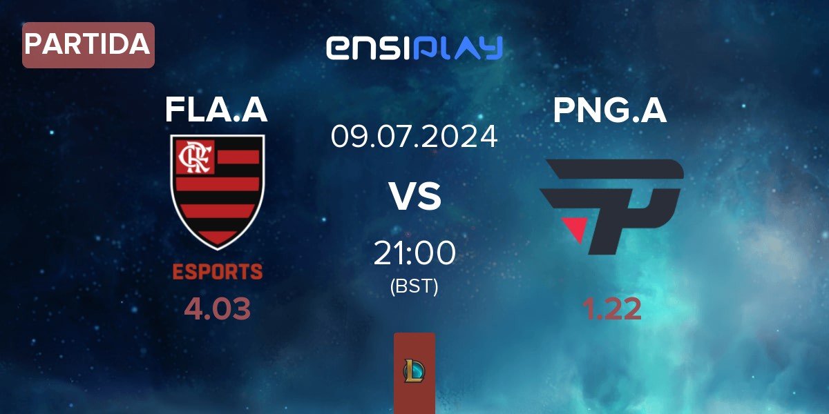 Partida Flamengo Academy FLA.A vs paiN Gaming Academy PNG.A | 08.07