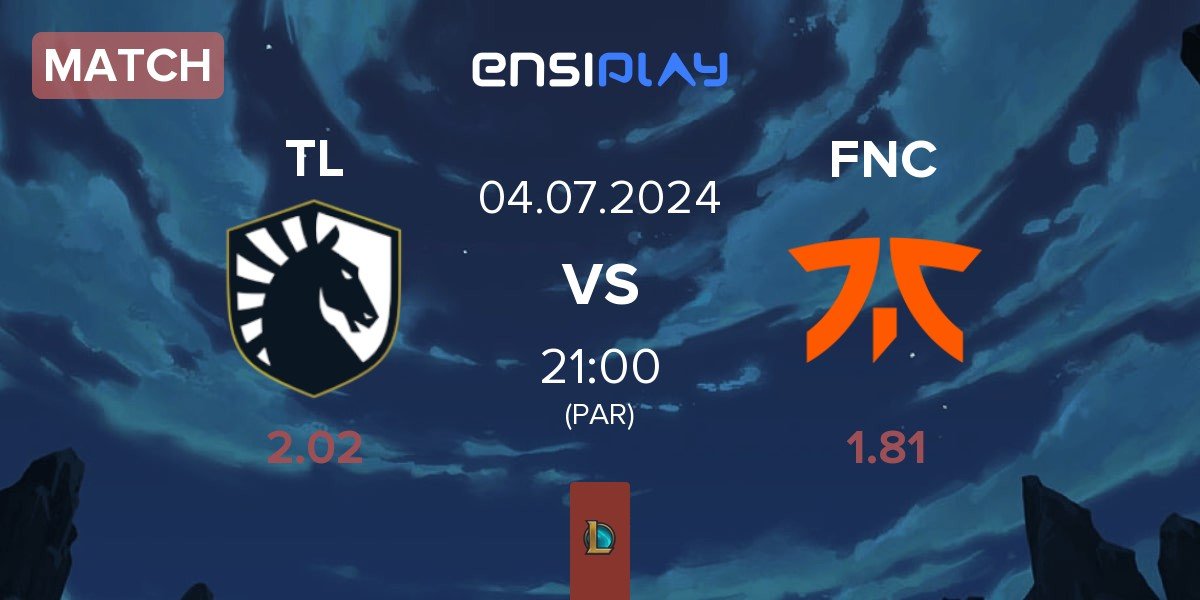 Match Team Liquid TL vs Fnatic FNC | 04.07