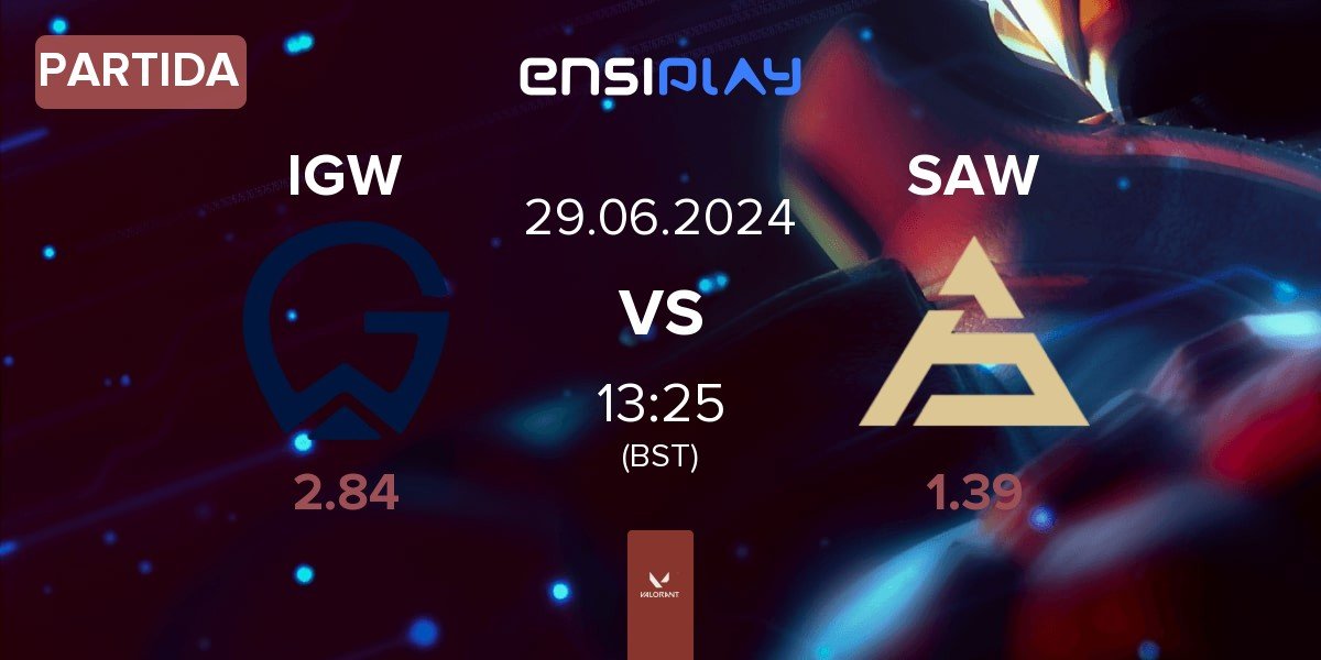 Partida Impulse Gaming Warriors IGW vs SAW | 29.06