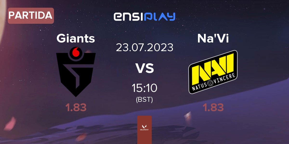 Partida Giants Gaming Giants vs Natus Vincere Na'Vi | 23.07