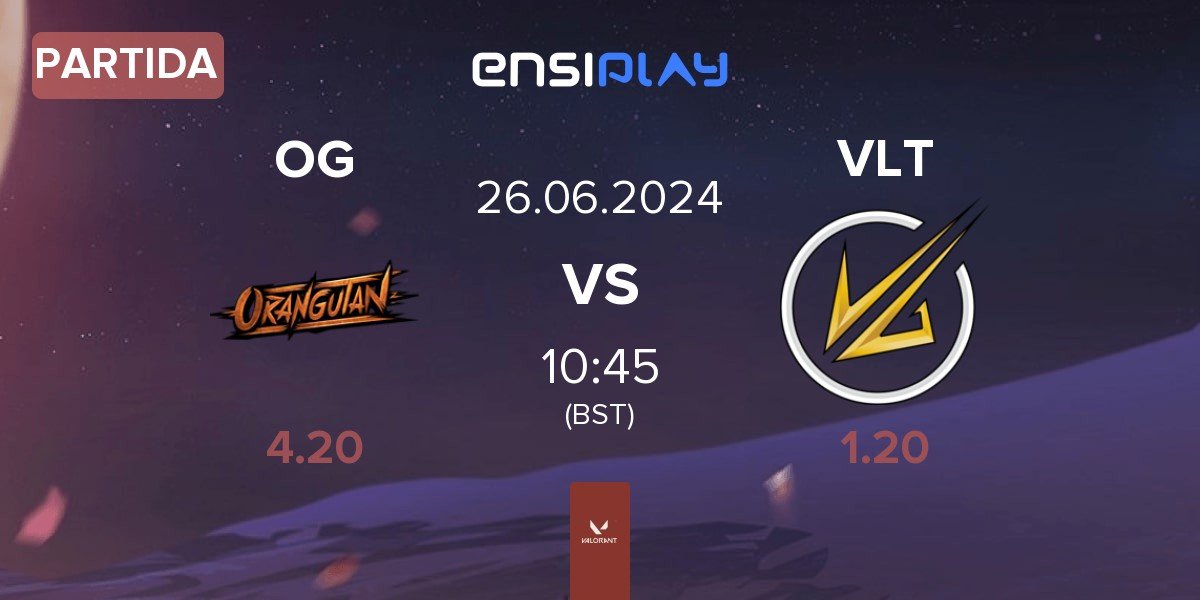 Partida Orangutan OG vs Velocity Gaming VLT | 26.06