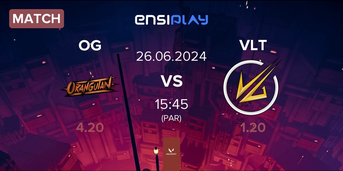 Match Orangutan OG vs Velocity Gaming VLT | 26.06