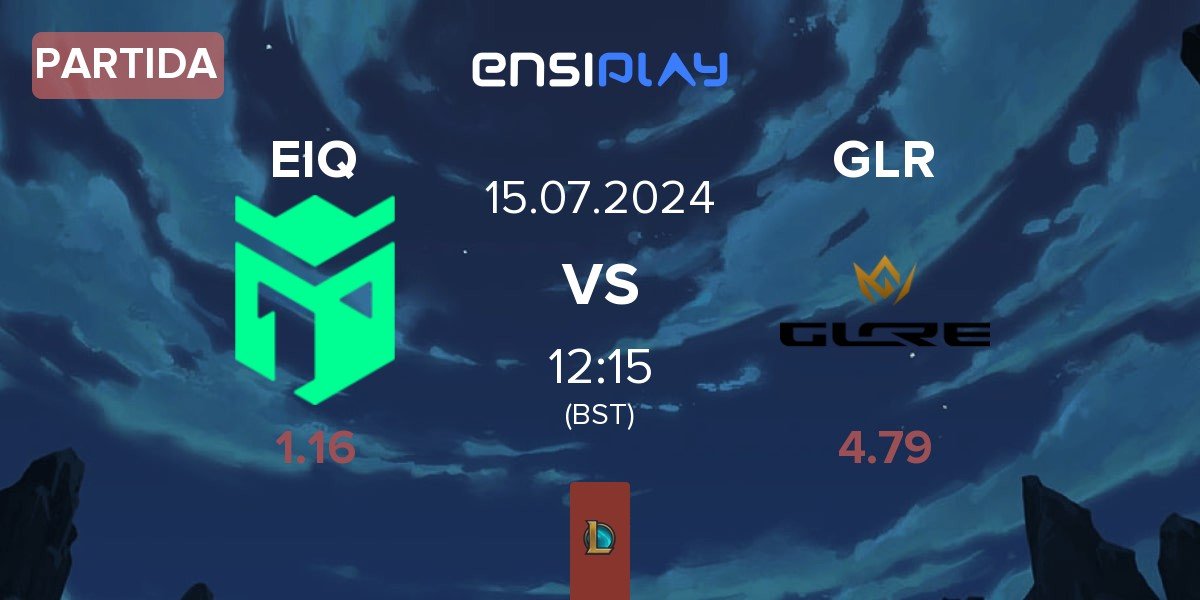 Partida Entropiq EIQ vs GLORE GLR | 15.07