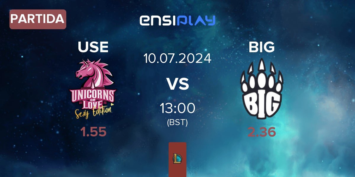 Partida Unicorns of Love Sexy Edition USE vs BIG | 10.07