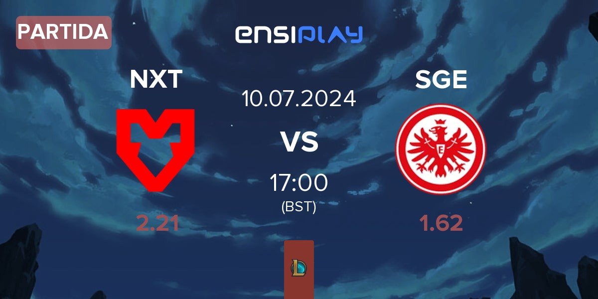 Partida MOUZ NXT NXT vs Eintracht Frankfurt SGE | 10.07