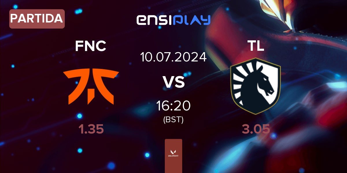 Partida Fnatic FNC vs Team Liquid TL | 10.07