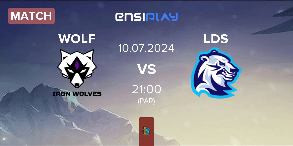 Match Iron Wolves WOLF vs Matty LODIS LDS | 10.07