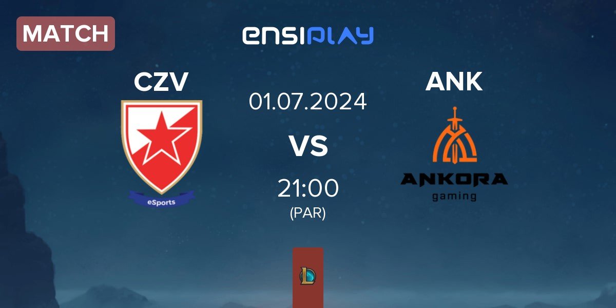 Match Crvena zvezda Esports CZV vs Ankora Gaming ANK | 01.07