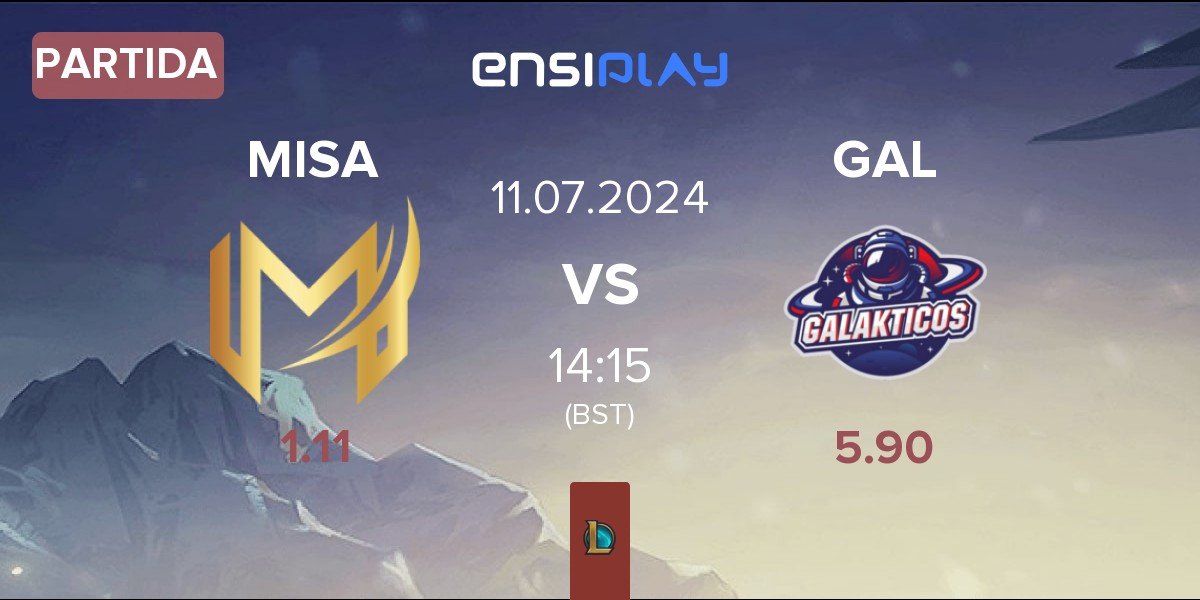 Partida Misa Esports MISA vs Galakticos GAL | 11.07