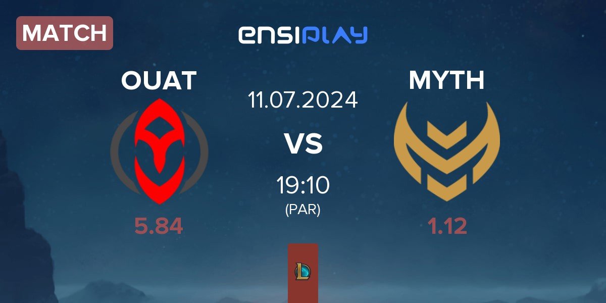 Match Once Upon A Team OUAT vs Myth Esports MYTH | 11.07