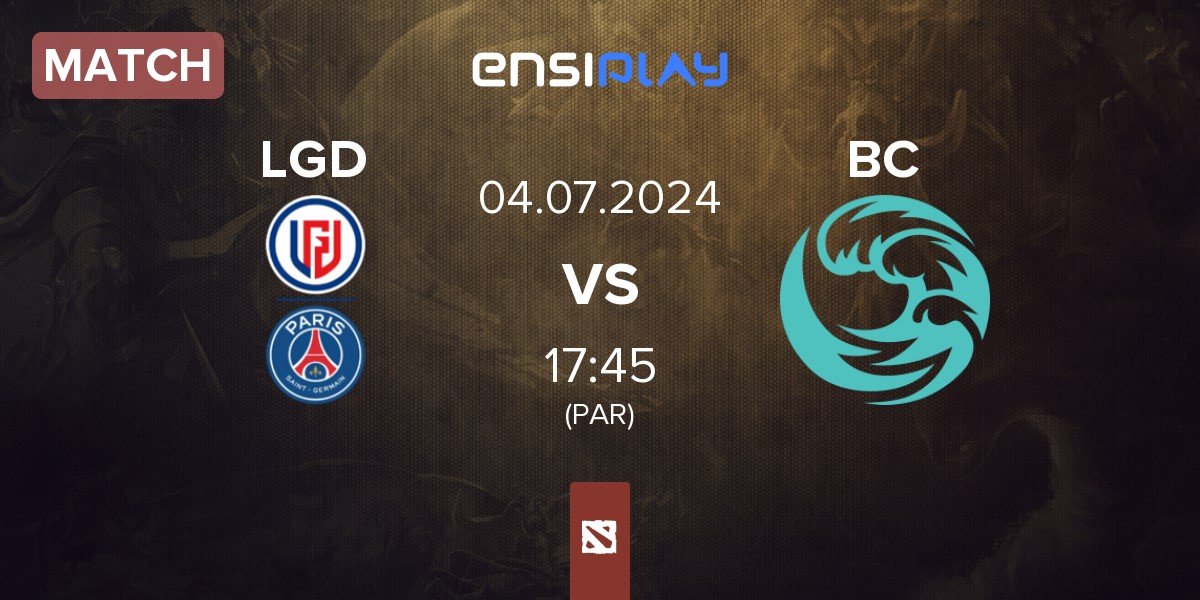 Match LGD Gaming LGD vs beastcoast BC | 04.07