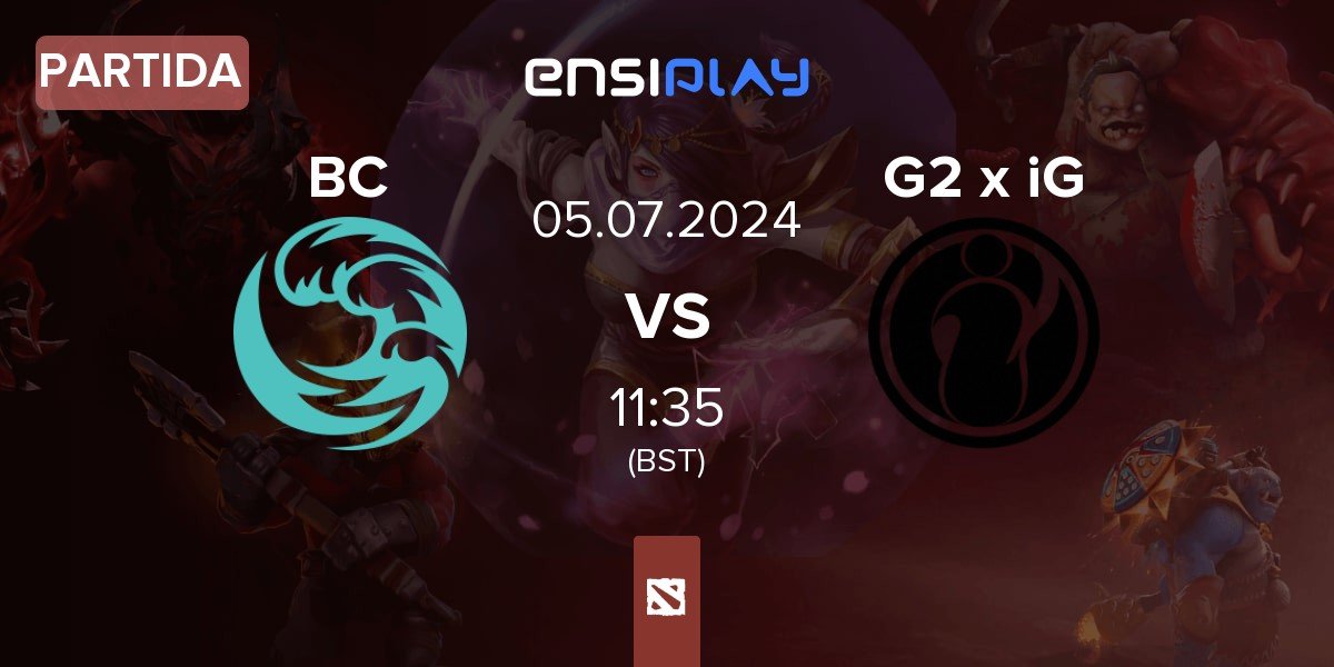 Partida beastcoast BC vs G2 x iG | 05.07