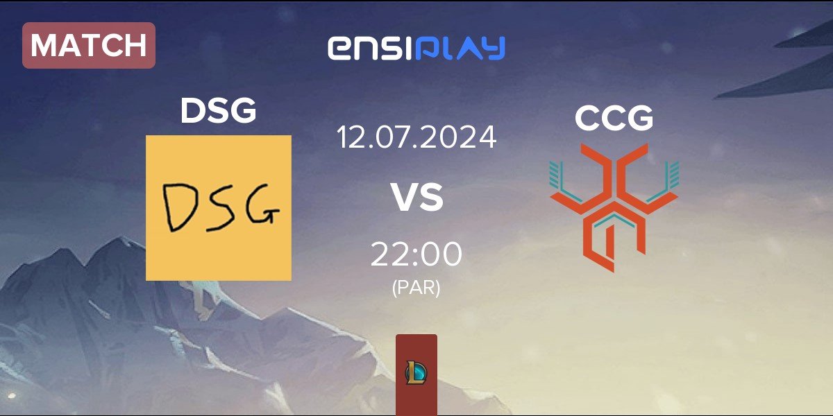 Match Disguised DSG vs CCG Esports CCG | 12.07