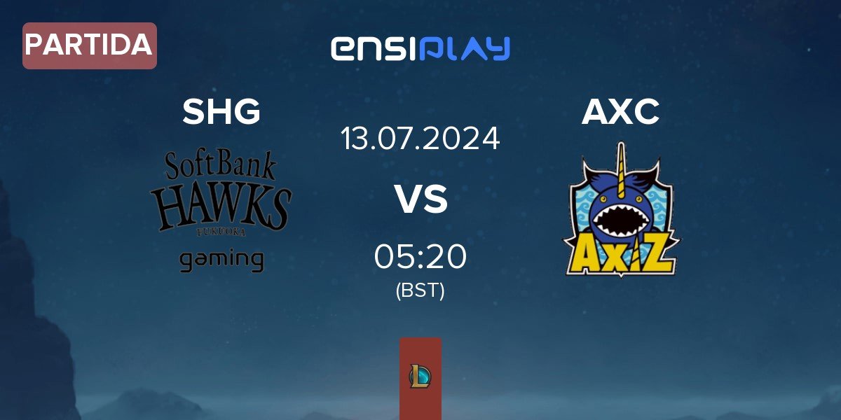 Partida Fukuoka SoftBank Hawks gaming SHG vs AXIZ CREST AXC | 13.07