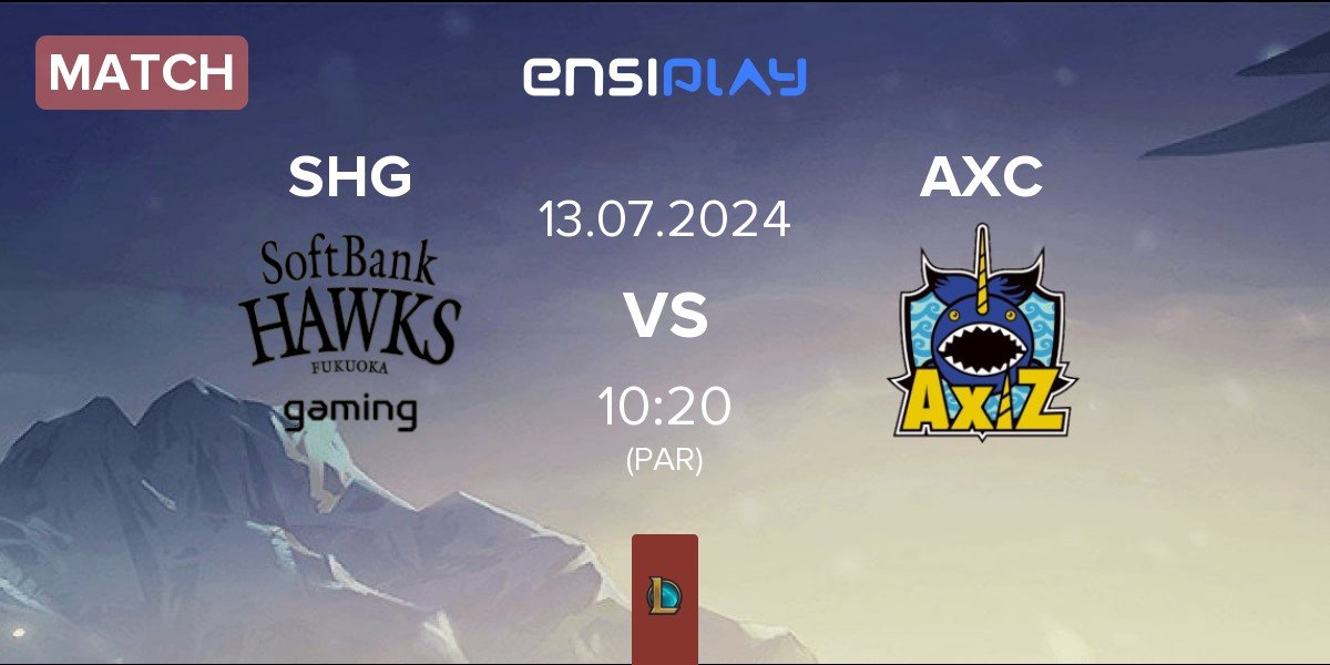 Match Fukuoka SoftBank Hawks gaming SHG vs AXIZ CREST AXC | 13.07