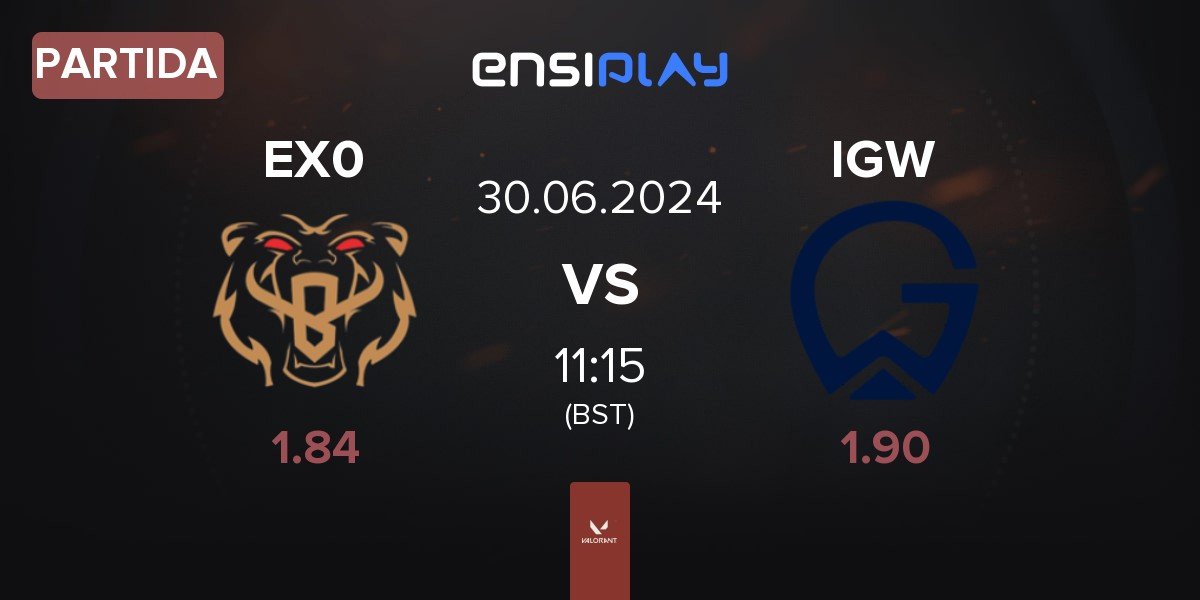 Partida Ex0Tik Gaming EX0 vs Impulse Gaming Warriors IGW | 30.06