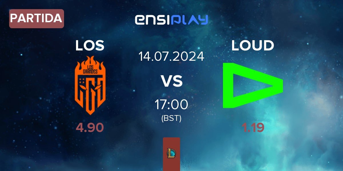 Partida Los Grandes LOS vs LOUD | 14.07