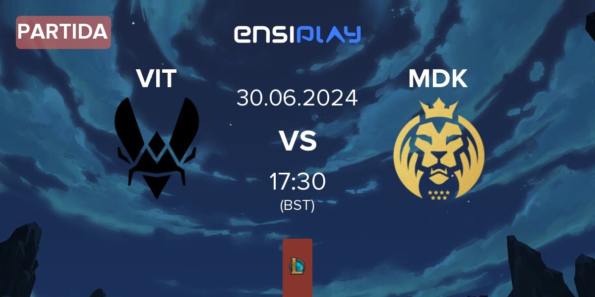 Partida Team Vitality VIT vs MAD Lions KOI MDK | 30.06