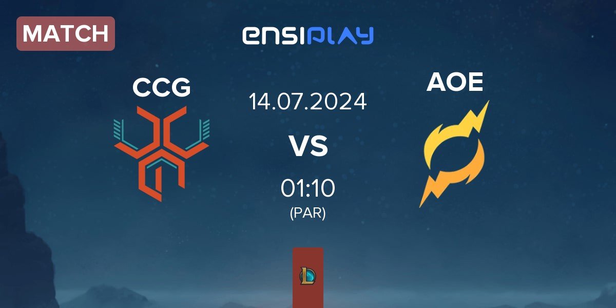 Match CCG Esports CCG vs Area of Effect Esports AOE | 14.07