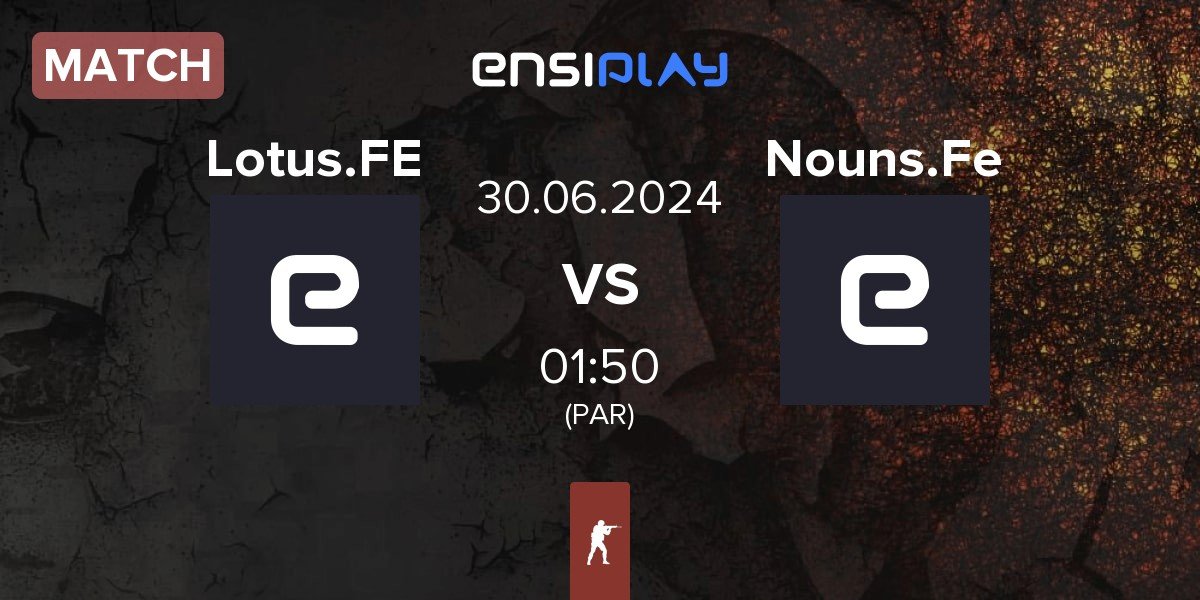 Match Lotus FE Lotus.fe vs Nouns Female Nouns.Fe | 30.06