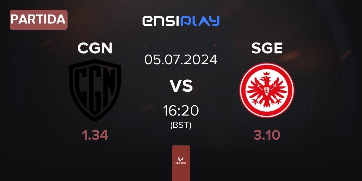 Partida CGN Esports CGN vs Eintracht Frankfurt SGE | 05.07