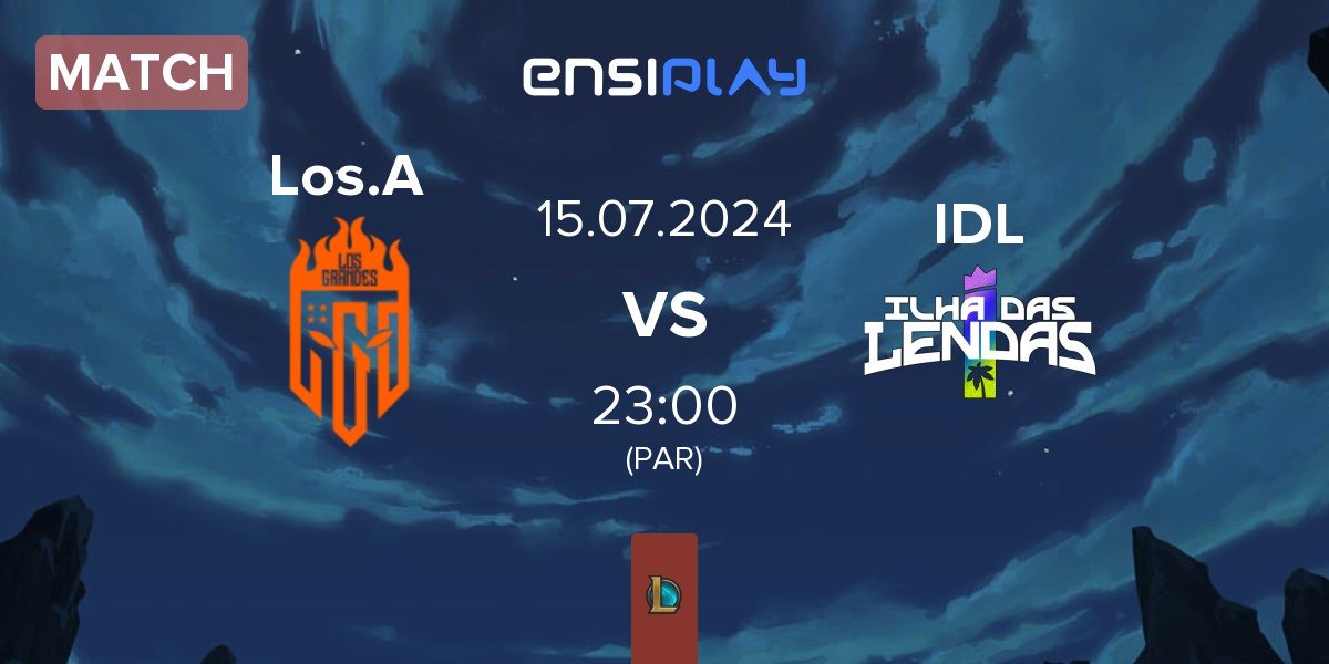 Match Los Grandes Academy Los.A vs ⁠Ilha das Lendas IDL | 15.07