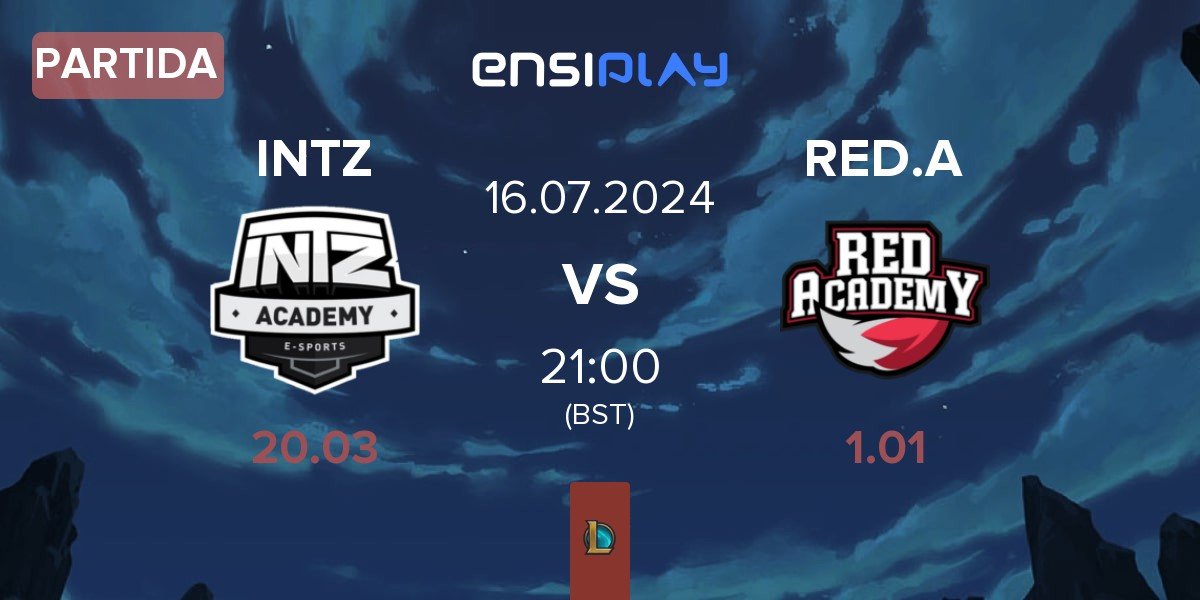 Partida INTZ Academy INTZ vs RED Academy RED.A | 15.07