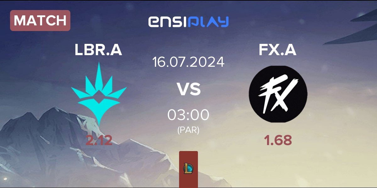 Match Liberty Academy LBR.A vs Fluxo Academy FX.A | 16.07