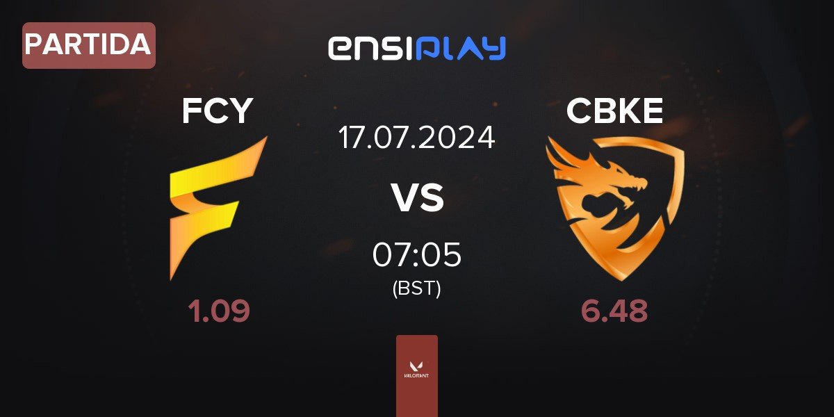 Partida Fancy United Esports FCY vs CyberKing Esports CBKE | 17.07