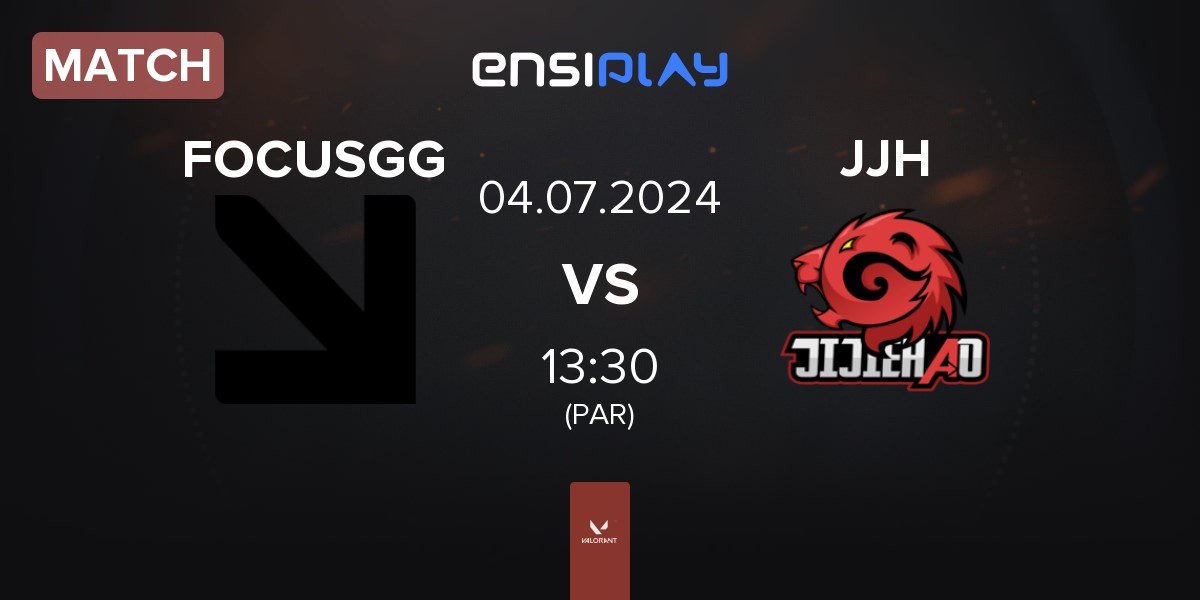 Match FOCUSGG vs JiJieHao BONK JJH | 04.07