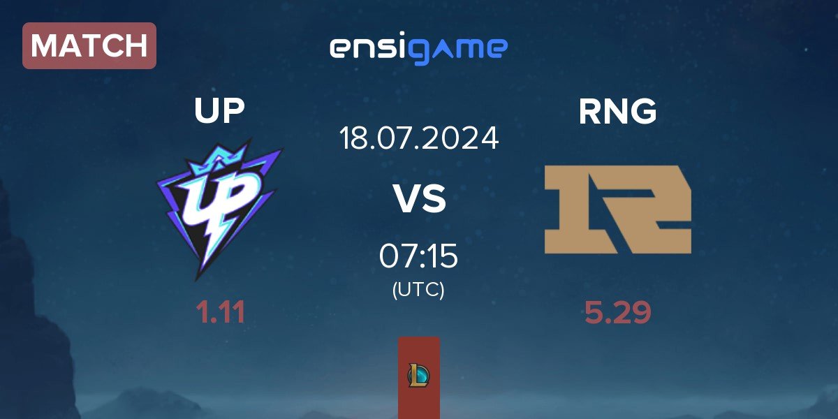 Match Ultra Prime UP vs Royal Never Give Up RNG | 18.07