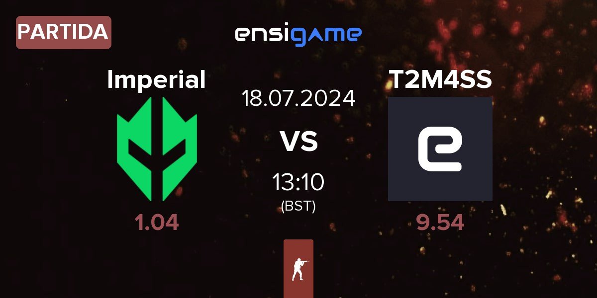 Partida Imperial Esports Imperial vs Amigos de T2M4SS T2M4SS | 18.07