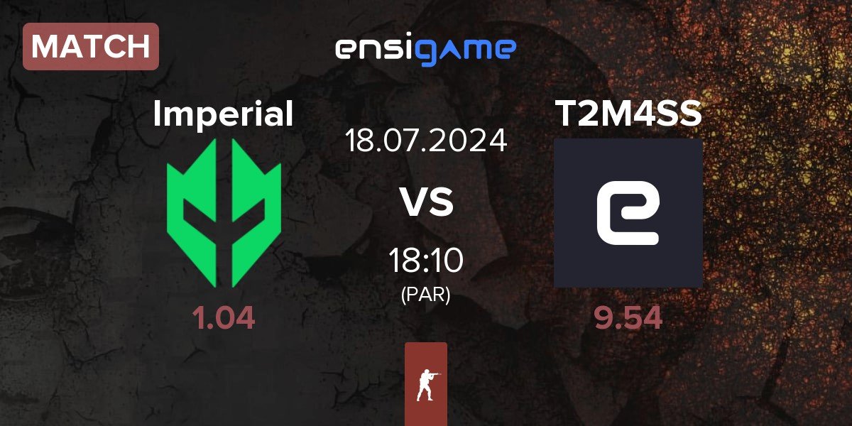 Match Imperial Esports Imperial vs Amigos de T2M4SS T2M4SS | 18.07