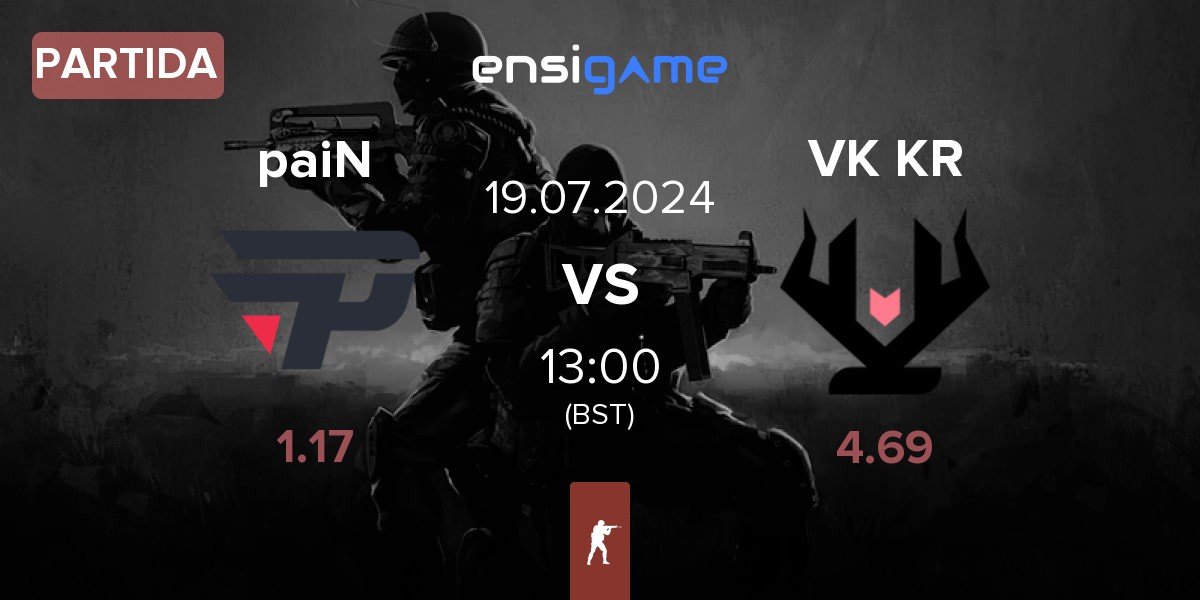 Partida paiN Gaming paiN vs Vikings KR VK KR | 19.07