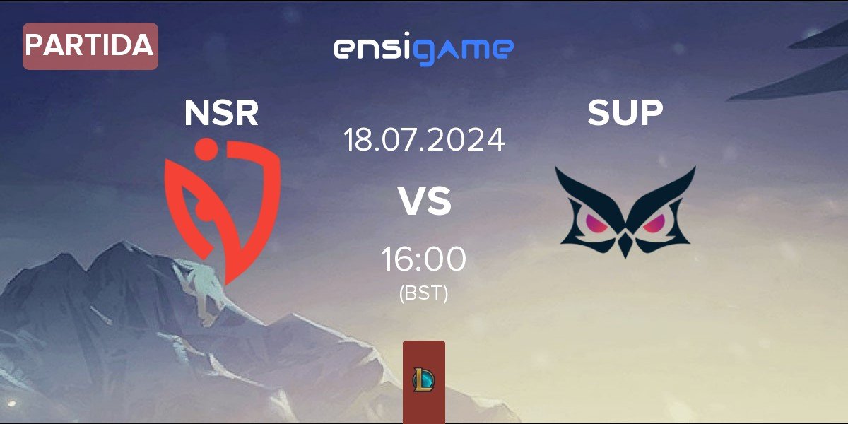 Partida NASR eSports Turkey NSR vs Papara SuperMassive SUP | 18.07