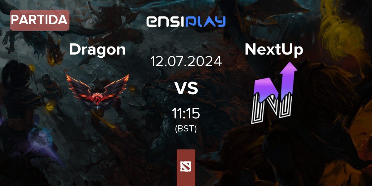 Partida Dragon Esports Club DEC vs NextUp | 12.07